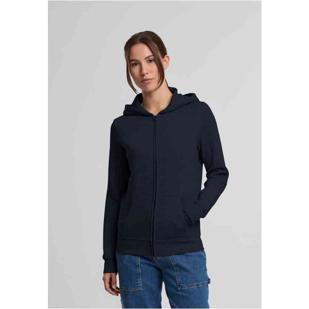 Urban Classics - Basic Essential Zip hoodie - Dark blue